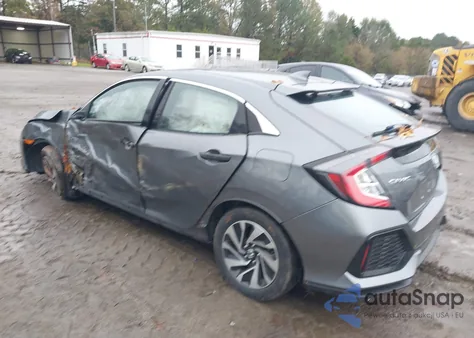 2017 Honda Civic Lx из США, поврежденный, VIN SHHFK7H25HU206820